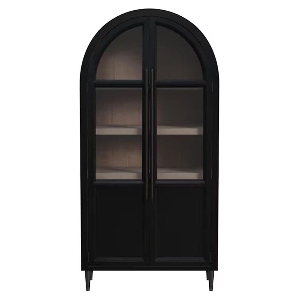 Mayberry Hill Taurus Bookcase in Flat Black, , large
