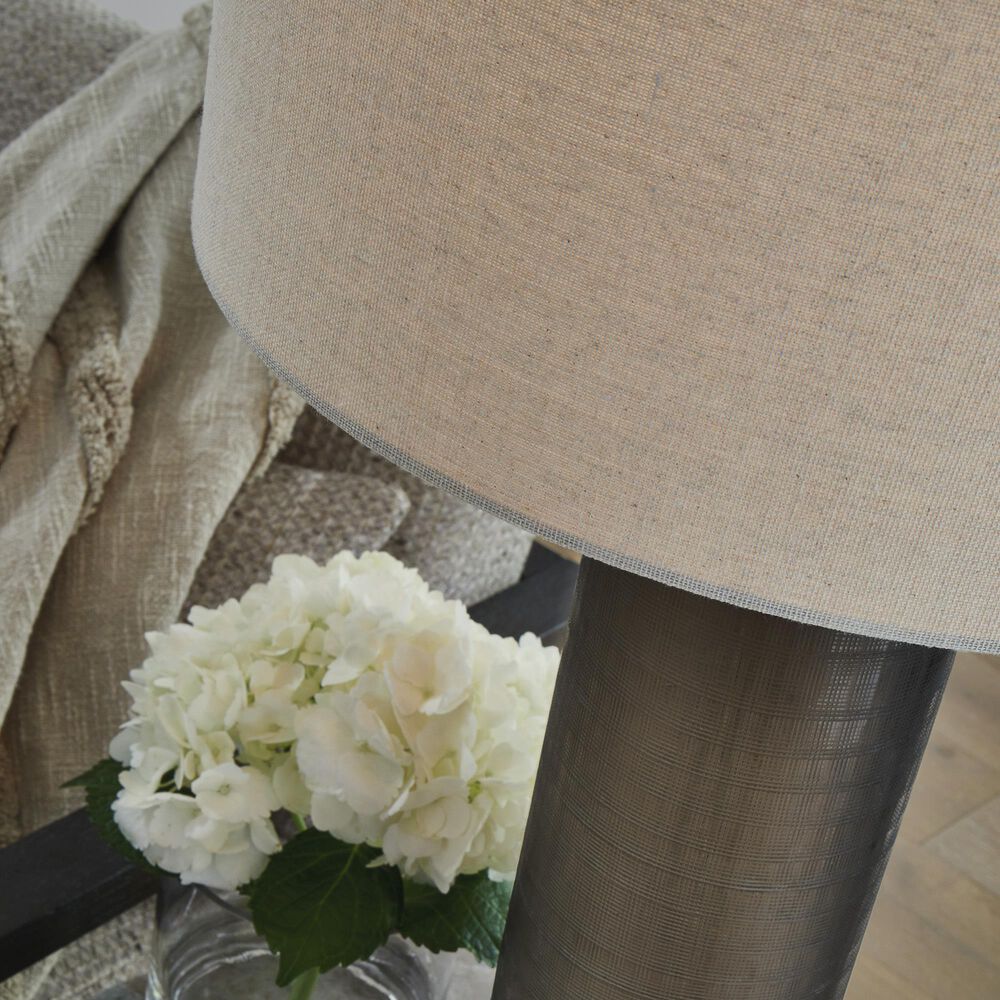 Ashley Dingerly Table Lamp in Smoky Brown, , large