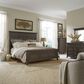 Belle Furnishings Paradise Valley Queen Bed and Two Nightstands in Saddle Brown, , large