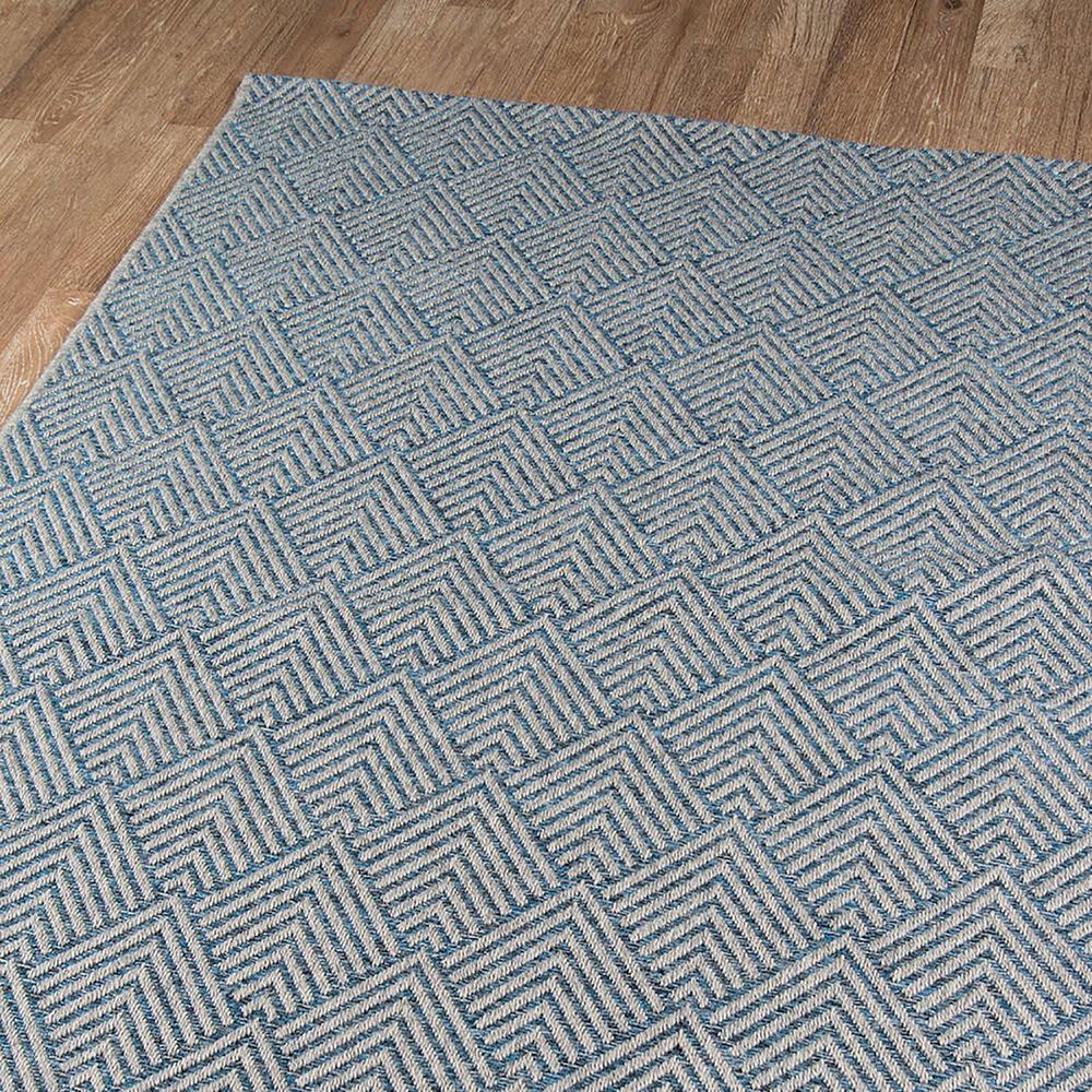 Momeni Como COM-3 4&#39; x 6&#39; Blue Area Performance Rug, , large