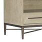 Hooker Furniture Cascade 2-Drawer Nightstand in Taupe and Champagne, , large