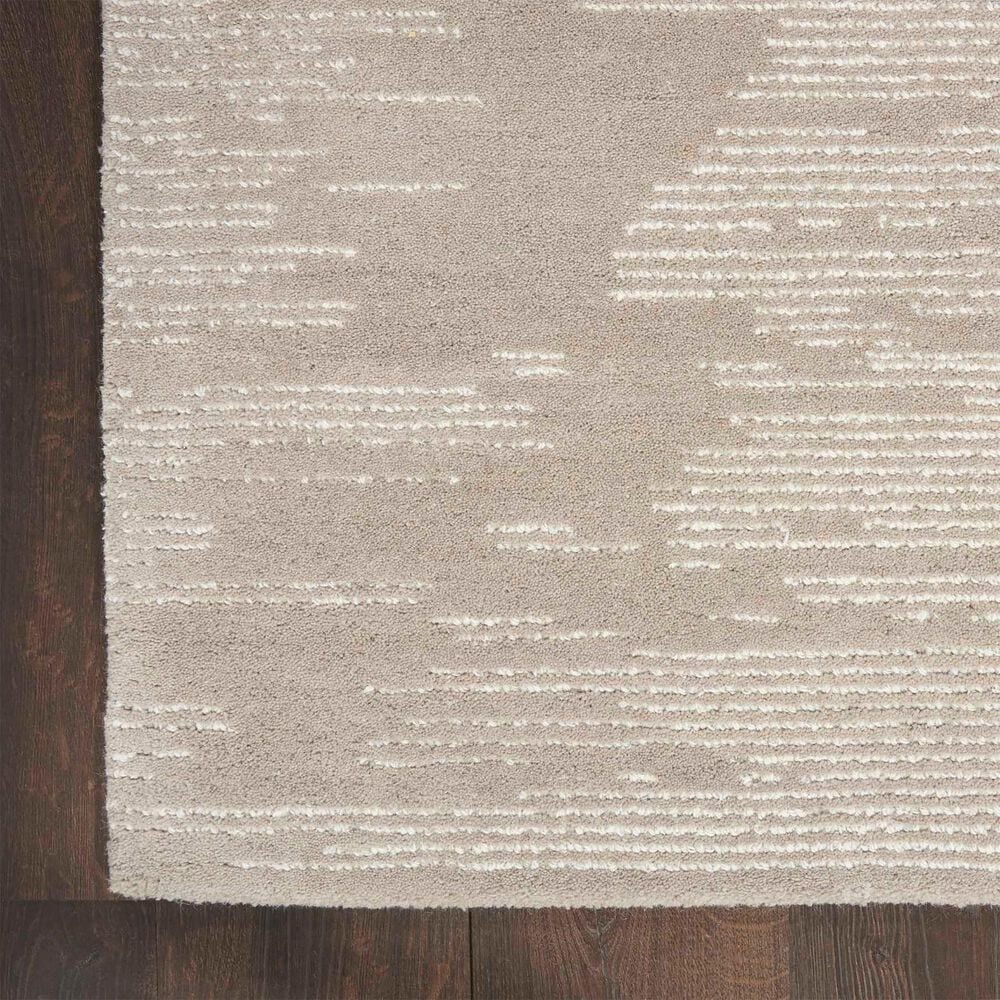 Nourison Ma30 Star 2&#39;3&quot; x 8&#39; Taupe and Ivory Runner, , large