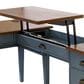 Wycliff Bay HALF PEDASTAL L-DESK, , large