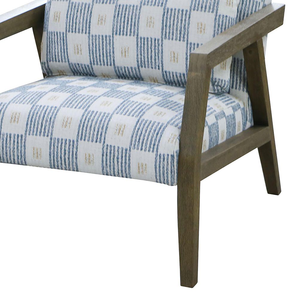 Fulton Home Arm Chair in Offshore Blue (Set of 2), , large