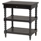 Baxton Studio Imogene Retro-Modern End Table in Black, , large
