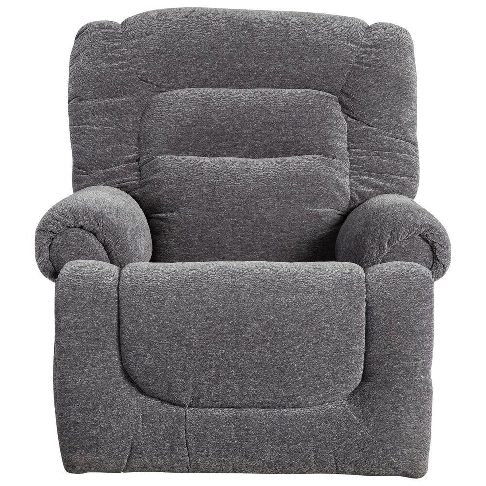 Southern Motion All Star Big Man Power Wall Recliner with Power Headrest in Fog, , large