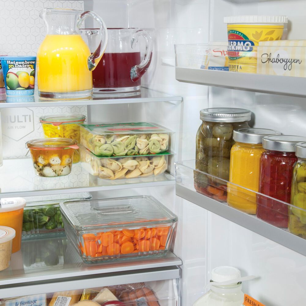 Haier 15 Cu. Ft. Bottom Freezer Refrigerator in Stainless Steel, , large