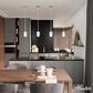 Hunter Station 1-Light Mini Pendant in Brushed Nickel, , large