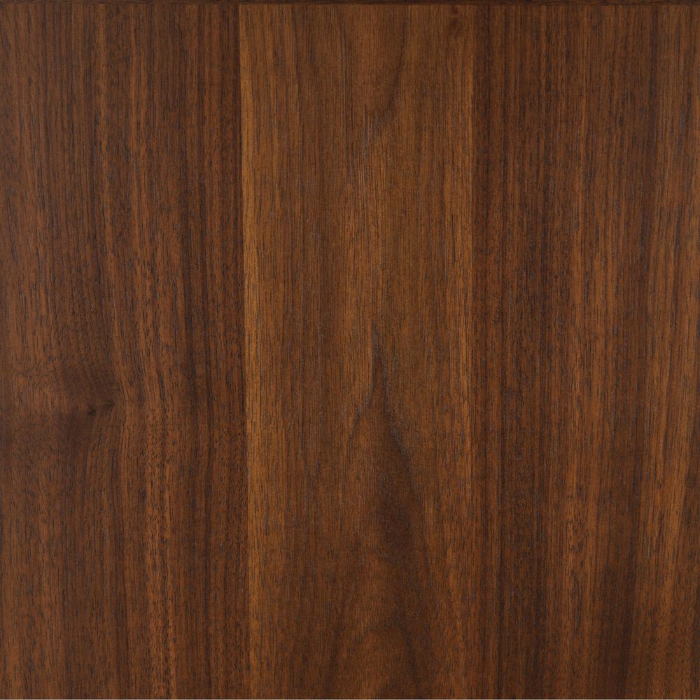 Linon Home Decor Spiva Counter Height Table with Lazy Susan in Brown - Table Only, , large