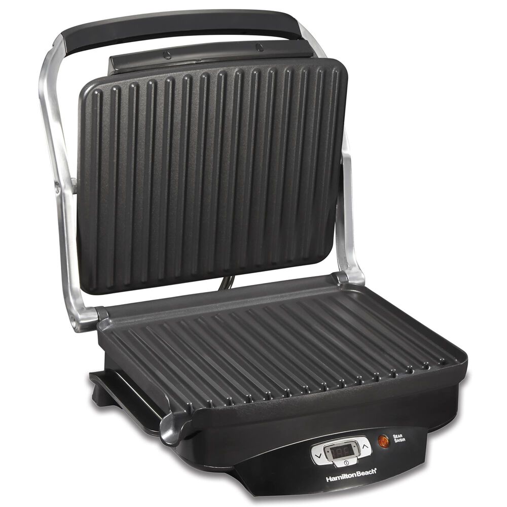 Hamilton Beach Super Sear Indoor Grill in Black, , large