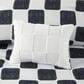 Hampton Park Miley 4-Piece Twin/Twin XL Comforter Set in Black and White, , large