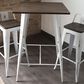 Lumisource Oregon Pub Table in Espresso and Vintage White, , large