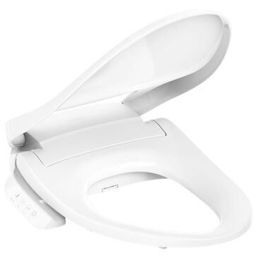 Kohler PureWash Elongated Bidet Toilet Seat in White, , large