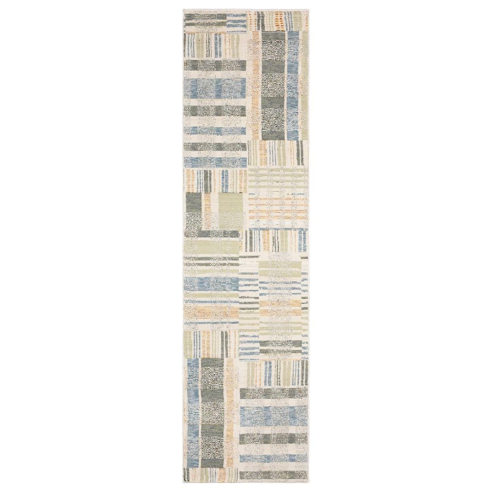 Oriental Weavers Atlas Blue 2"6" x 12" Runner, , large
