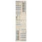 Oriental Weavers Atlas Blue 2"6" x 12" Runner, , large