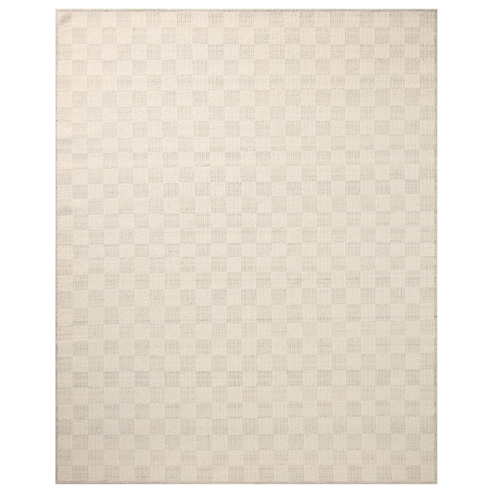 Loloi Knox Ivory and Silver 9"6" x 13"6" Area Rug, , large