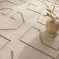 Jaipur Jaida Cree Gray Morn and Humus 6"3" x 9"6" Area Rug, , large