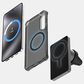 ITSkins Hybrid R Vapor MagSafe Case for Samsung Galaxy S25 Edge in Smoke, , large