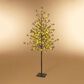 The Gerson Company 5" Tall Electric Icy Pine Tree in Green and Brown, , large