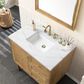James Martin Vanities Laurent 36" Single Bathroom Vanity in Light Natural Oak with 3 cm Ethereal Noctis Quartz Top and Rectangular Sink, , large