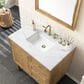 James Martin Vanities Laurent 36" Single Bathroom Vanity in Light Natural Oak with 3 cm Ethereal Noctis Quartz Top and Rectangular Sink, , large