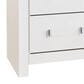 Ashley Maeling 2 Drawer Nightstand in White, , large