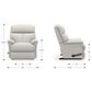 La-Z-Boy Reed Manual Rocker Recliner with Tall Base in Vacation Walnut, , large