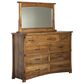 Briarwood LLC Jack and Jill 5 Piece King Bedroom Set in Rustic Hickory Cappuccino, , large
