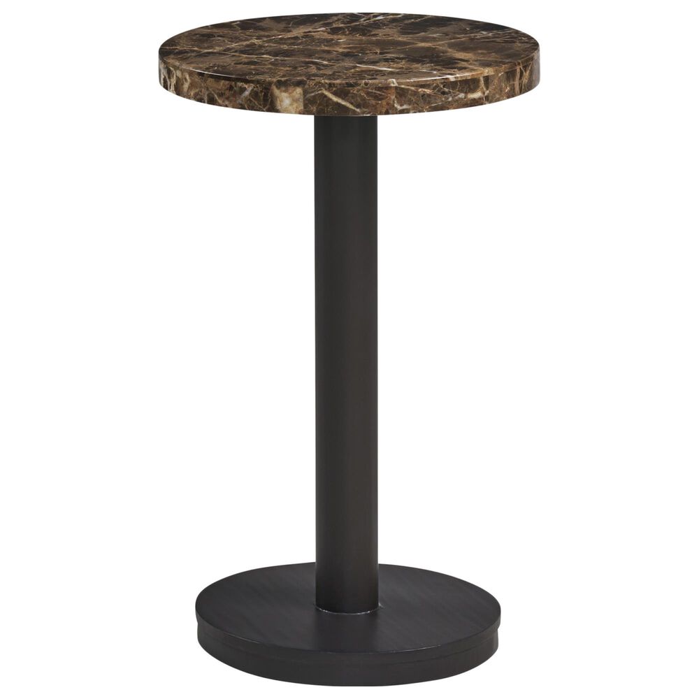 Lexington Furniture Zanzibar Kampala End Table in Dark Umber and Dark Emperador, , large