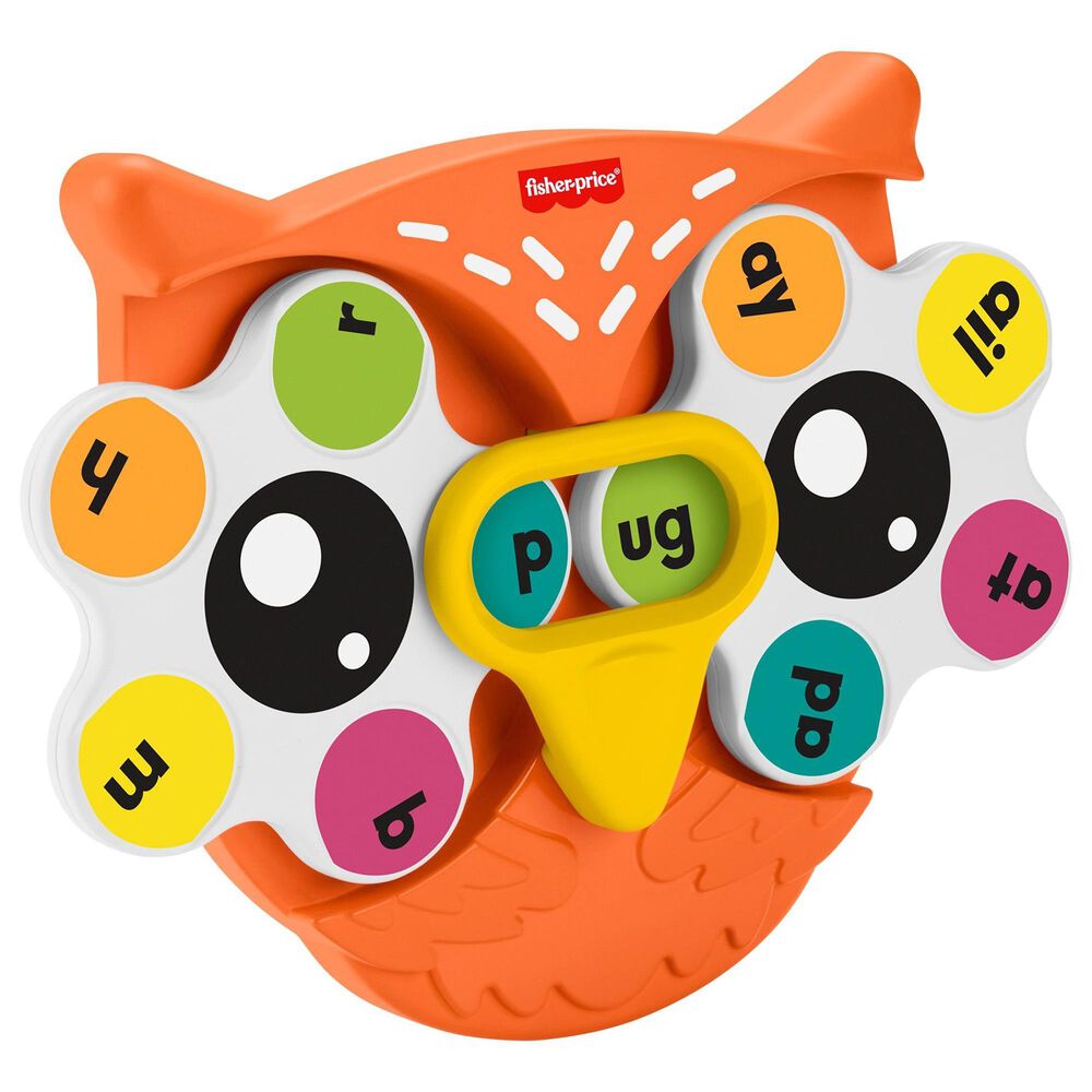 Fisher Price Spin"n Rhyme Fidget Spinner Learning Activity Toy in Multicolor, , large