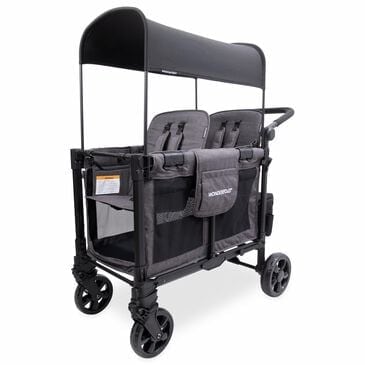 Wonderfold Elite Pro 2-Seater Stroller Wagon in Charcoal Gray, , large