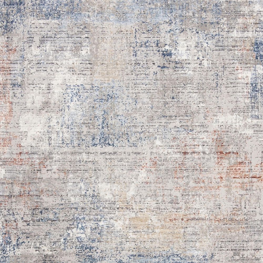 Safavieh Dream DRM428F 2&#39; x 8&#39; Grey and Blue Runner, , large