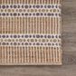 L&R Resources Natural Fiber Striped Ivory Gray 5" x 7"9" Area Rug, , large