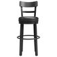 Ashley Valebeck Swivel Bar Stool in Antiqued Black, , large