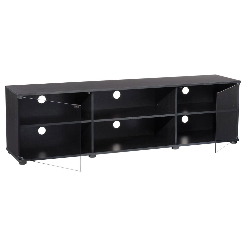 CorLiving Fiji 70&quot; TV Stand in Black, , large