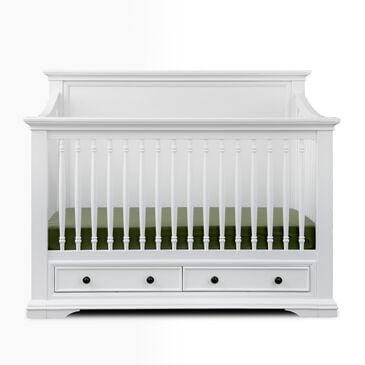 Sorelle 4 in 1 Storage Crib w/Toddler Rail, , large