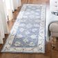 Safavieh Micro-Loop MLP536M 2"3" x 7" Blue and Ivory Runner, , large
