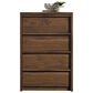 Living Essentials Harvey Park 4 Drawer Chest in Grand Walnut, , large