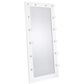 Coaster Zayan Floor Mirror in White Gloss, , large