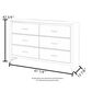 Ashley Zelen 7 Drawer Dresser in Warm Gray, , large
