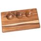 Lipper 3 Dip Serve Board in Brown, , large
