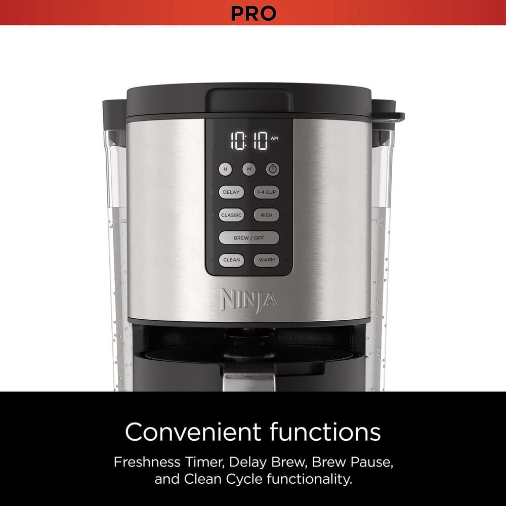 Ninja XL 14-Cup Programmable Coffee Maker in Black and Stainless Steel, , large