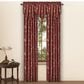 J. Queen New York Bari 100" x 84" Window Panel Pair in Light Green, Gold and Red, , large