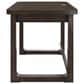 Ashley Breckington 2-Piece Desk and Bookcase Set in Dark Brown, , large
