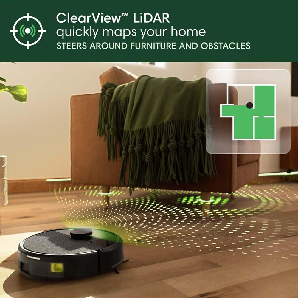 iRobot Roomba Plus 105 Vac Robot Vacuum with AutoEmpty Dock in Black, , large