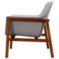 Dayton Miller Accent Chair in Grey, , large