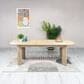 LH Imports Haru Extension Dining Table in Sand Wash  - Table Only, , large