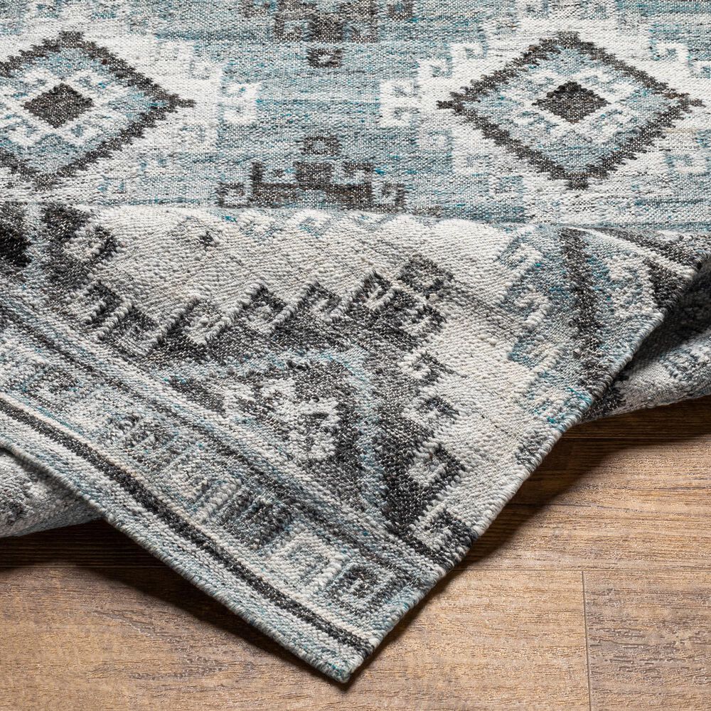 Surya Alyssa 2&#39; x 3&#39; Slate, Brown, Ivory and Blue Area Rug, , large