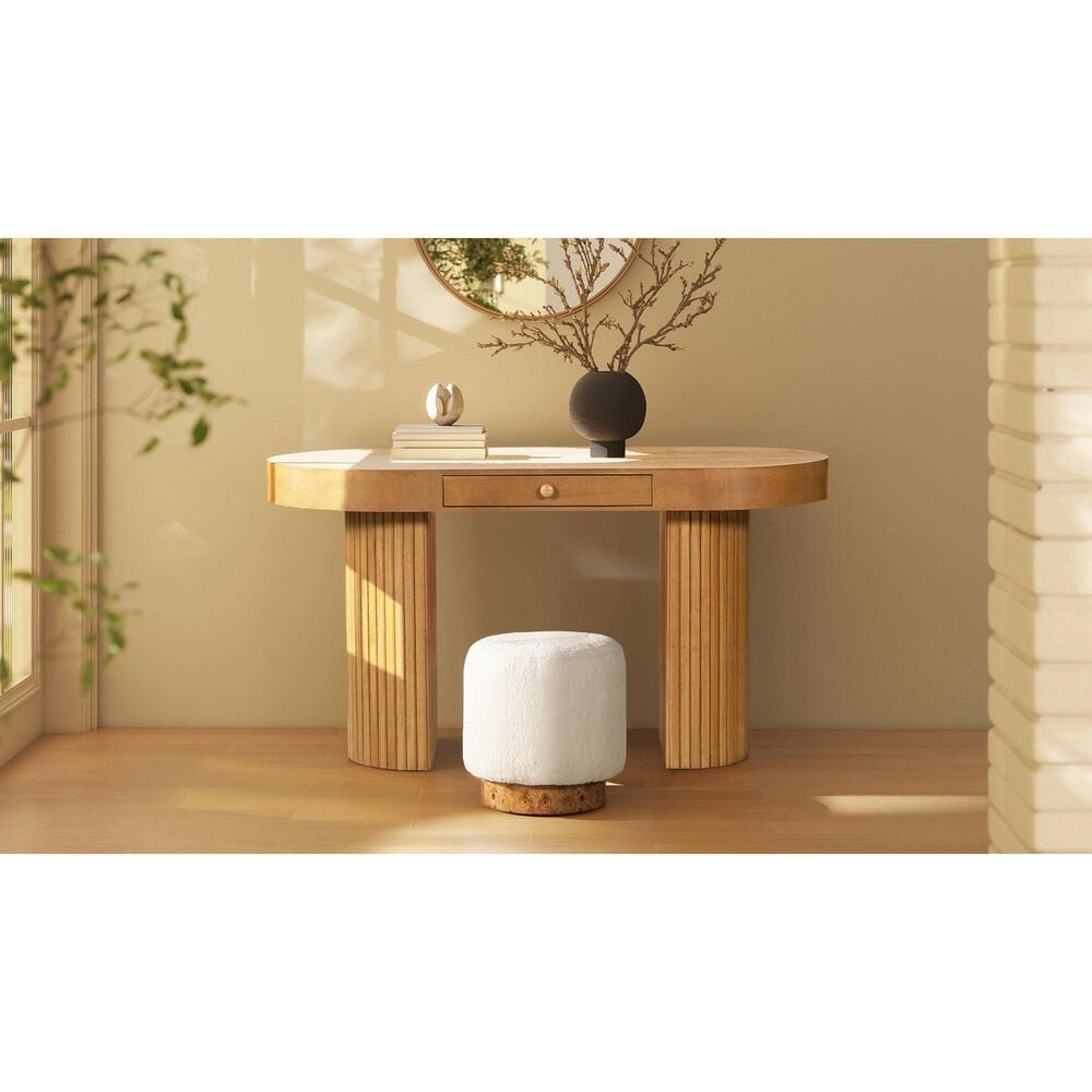 Jennifer Taylor Home Jesse Computer Desk in Honey Brown, , large