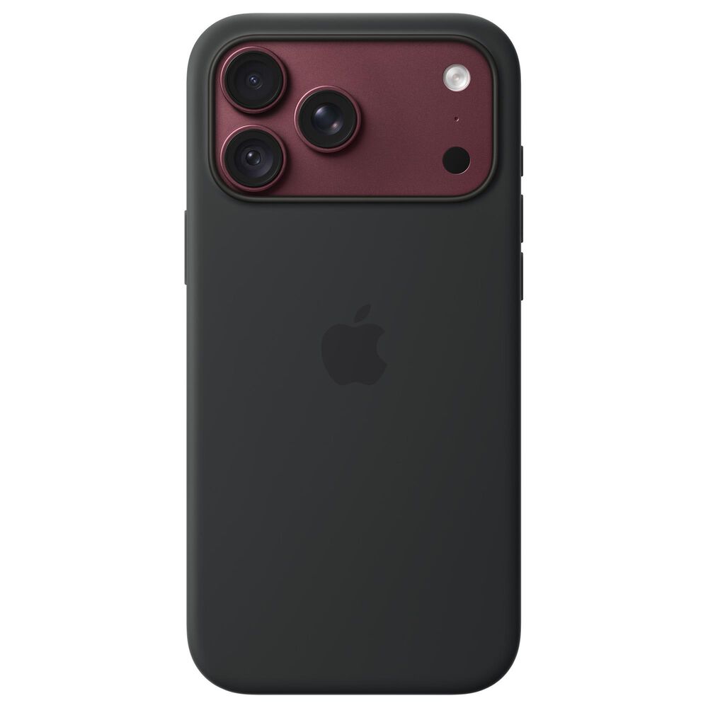Apple Silicone Case with MagSafe for Apple iPhone18 ProMax in Black, , large